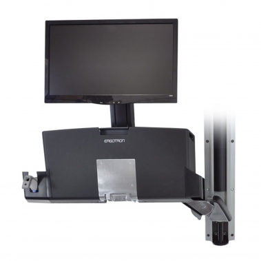 StyleView Sit-Stand Combo System with Work surface