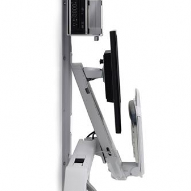 StyleView Sit-Stand Combo System Keyboard Monitor Mount Workstation