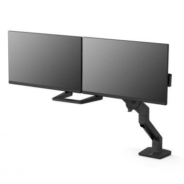 זרוע לשני מסכים גדולים במיוחד דגם HX Desk Dual Monitor ERGOTRON